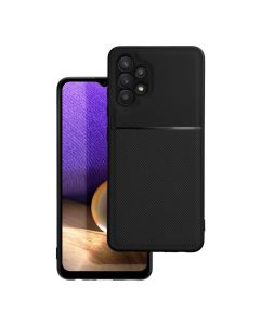 Forcell Noble PU Leather Rugged Armor Case Black (Samsung Galaxy A32 4G)