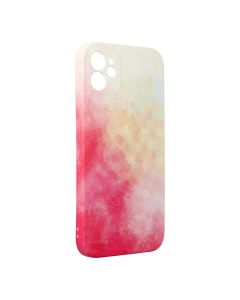 Forcell POP Silicone Case Design 3 Θήκη Σιλικόνης Red / White (iPhone 12)