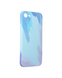 Forcell POP Silicone Case Design 2 Θήκη Σιλικόνης Blue (iPhone 7 / 8 / SE 2020 / 2022)
