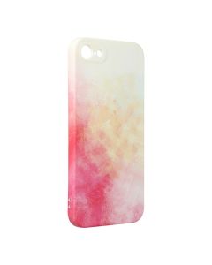 Forcell POP Silicone Case Design 3 Θήκη Σιλικόνης Red / White (iPhone 7 / 8 / SE 2020 / 2022)