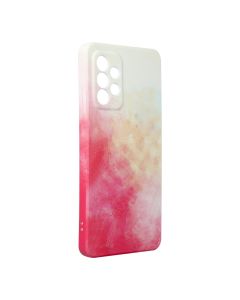 Forcell POP Silicone Case Design 3 Θήκη Σιλικόνης Red / White (Samsung Galaxy A52 / A52s)