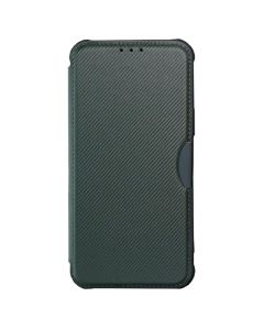 Forcell Razor Carbon Wallet Case Θήκη Πορτοφόλι - Dark Green (Xiaomi Redmi 14C / Redmi A4 / Poco C75) - MT81604