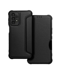 Forcell Razor Carbon Wallet Case Θήκη Πορτοφόλι - Black (Samsung Galaxy A23 4G / 5G) - MT65770