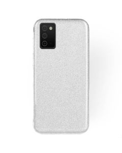 Forcell Glitter Shine Cover Hard Case Silver (Samsung Galaxy A03s)