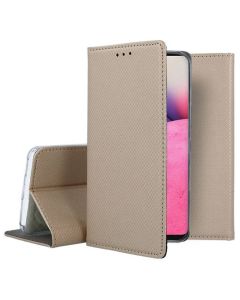 Forcell Smart Book Case με Δυνατότητα Stand Θήκη Πορτοφόλι Gold (Samsung Galaxy A33 5G)
