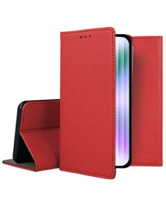 Forcell Smart Book Case με Δυνατότητα Stand Θήκη Πορτοφόλι Red (iPhone 14 Pro) - MT63865