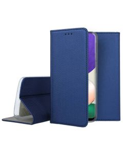Forcell Smart Book Case με Δυνατότητα Stand Θήκη Πορτοφόλι Navy Blue (Samsung Galaxy A22 5G)