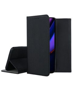 Forcell Smart Book Case με Δυνατότητα Stand Θήκη Πορτοφόλι Black (iPhone 11 Pro Max) - MT63492