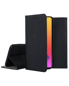 Forcell Smart Book Case με Δυνατότητα Stand Θήκη Πορτοφόλι Black (iPhone 14)