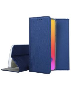 Forcell Smart Book Case με Δυνατότητα Stand Θήκη Πορτοφόλι Navy Blue (iPhone 14)