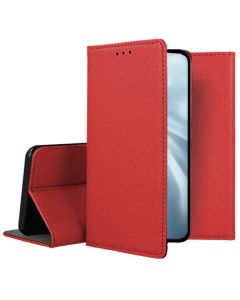 Forcell Smart Book Case με Δυνατότητα Stand Θήκη Πορτοφόλι Red (Xiaomi Mi 11)