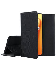 Forcell Smart Book Case με Δυνατότητα Stand Θήκη Πορτοφόλι Black (Realme 7 Pro)