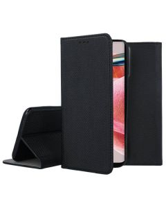 Forcell Smart Book Case με Δυνατότητα Stand Θήκη Πορτοφόλι Black (Xiaomi Redmi 13) - MT75526
