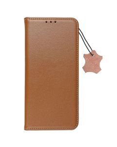 Forcell Smart Pro Leather Book Case Θήκη Πορτοφόλι με Stand - Brown (Samsung Galaxy S24 Ultra)