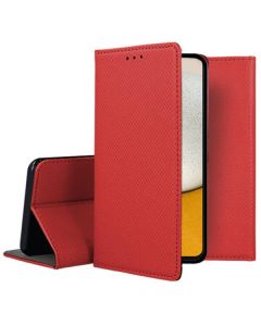 Forcell Smart Book Case με Δυνατότητα Stand Θήκη Πορτοφόλι Red (Samsung Galaxy A36 5G) - MT78042