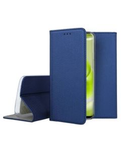 Forcell Smart Book Case με Δυνατότητα Stand Θήκη Πορτοφόλι Navy Blue (Xiaomi Redmi Note 13 5G) - MT77187