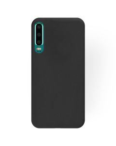 Forcell Soft TPU Silicone Case Black (Huawei P30)