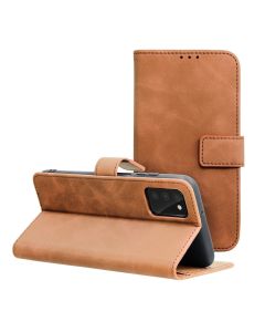 Forcell Tender Wallet Case Θήκη Πορτοφόλι με Δυνατότητα Stand - Brown (Samsung Galaxy A03s)