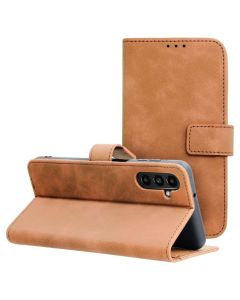Forcell Tender Wallet Case Θήκη Πορτοφόλι με Δυνατότητα Stand - Brown (Samsung Galaxy A17 4G / 5G)