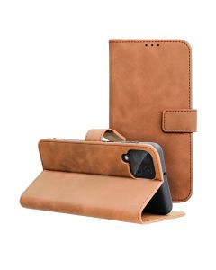 Forcell Tender Wallet Case Θήκη Πορτοφόλι με Δυνατότητα Stand - Brown (Samsung Galaxy A22 4G)