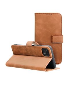 Forcell Tender Wallet Case Θήκη Πορτοφόλι με Δυνατότητα Stand - Brown (Samsung Galaxy A22 5G)