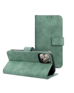 Forcell Tender Wallet Case Θήκη Πορτοφόλι με Δυνατότητα Stand - Green (Samsung Galaxy A35 5G)