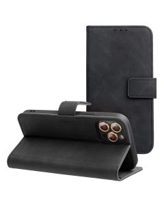 Forcell Tender Wallet Case Θήκη Πορτοφόλι με Δυνατότητα Stand - Black (Samsung Galaxy S25 Plus)