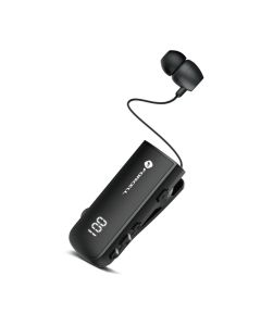 Forcell F-Audio Drive Retractable Wireless Bluetooth EarBud - Black