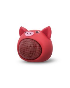 Forever Bluetooth Speaker ABS-100 Ασύρματο Ηχείο Sweet Animal Pig Rose
