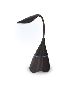 Forever BS-750 Bluetooth Wireless Speaker + LED Desk Lamp - Black