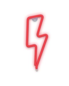 Forever Light Neon LED Light Bolt FLNEO6 Φωτιστικό - Red