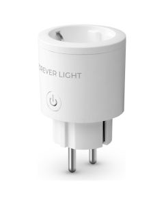 Forever Light FLSP10B Smart Plug Έξυπνος Wi-Fi Αντάπτορας 240V 10A White