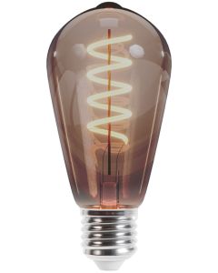Forever ST64 LED Bulb Filament E27 4W 230V 2000K 250lm SF Smoked Light - Warm