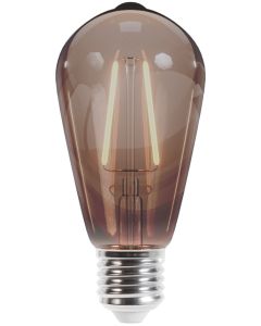 Forever ST64 LED Bulb Filament E27 4W 230V 2000K 400lm COG Smoked Light - Warm