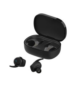 Forever TWE-300 4Sport TWS Wireless Bluetooth Stereo Earbuds with Charging Box - Black