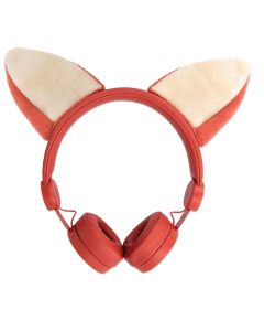 Forever Foxy AMH-100 Headphones Ενσύρματα Στερεοφωνικά Ακουστικά - Red
