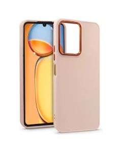 Satin Case with Camera Frame Powder Pink (Xiaomi Redmi 13C / Poco C65)