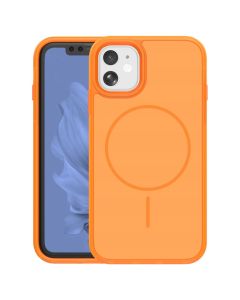 Frame Thin Mag Case Θήκη Συμβατή με MagSafe - Orange (iPhone 11)