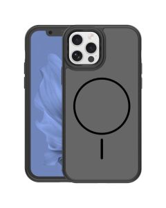 Frame Thin Mag Case Θήκη Συμβατή με MagSafe - Black (iPhone 12 / 12 Pro)