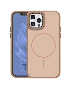 Frame Thin Mag Case Θήκη Συμβατή με MagSafe - Brown (iPhone 12 / 12 Pro)
