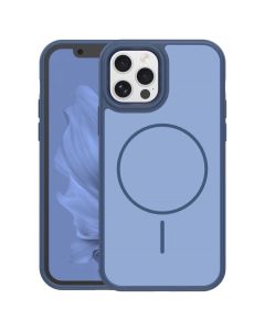 Frame Thin Mag Case Θήκη Συμβατή με MagSafe - Dark Blue (iPhone 12 / 12 Pro)