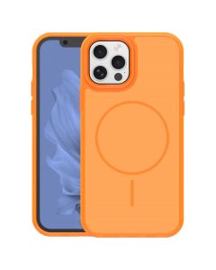 Frame Thin Mag Case Θήκη Συμβατή με MagSafe - Orange (iPhone 12 / 12 Pro)