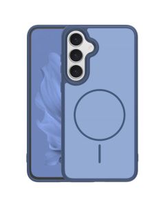 Frame Thin Mag Case Θήκη Συμβατή με MagSafe - Dark Blue (Samsung Galaxy S25 FE)