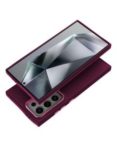 Satin Case with Camera Frame Purple (Samsung Galaxy S25 Ultra)