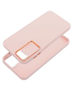 Satin Case with Camera Frame Powder Pink (Xiaomi Redmi 15C 4G)