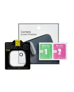 9H Full Camera Lens Tempered Glass Film Prοtector Transparent (iPhone 14 Plus)