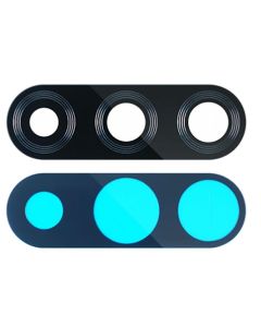 Full Camera Lens Tempered Glass Film Prοtector Black (Huawei P30 Lite)