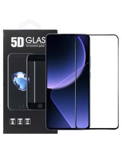 3D Full Glue Full Face Black Αντιχαρακτικό Γυαλί 9H Tempered Glass (Xiaomi 13T / 13T Pro)