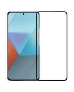 3D Full Glue Full Face Black Αντιχαρακτικό Γυαλί 9H Tempered Glass (Xiaomi Redmi Note 14S) - MT83509