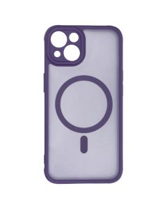 Full Matte Mag Cover MagSafe Hybrid Case Purple (iPhone 13)